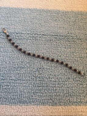 Brighton Silver Beaded Bracelet